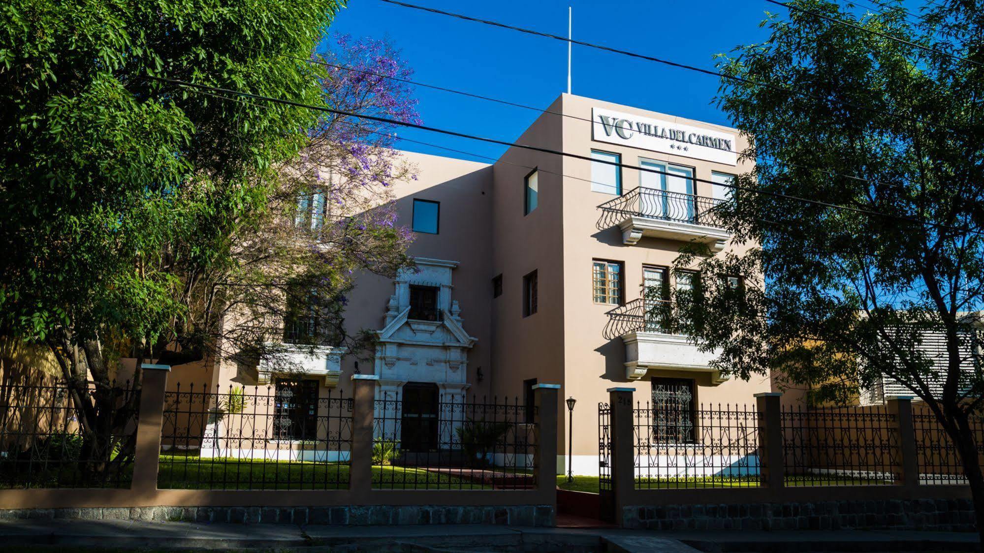 Hotel Villa Del Carmen Arequipa Exterior photo